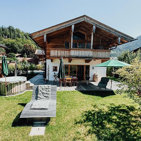 Villa Chalet Nordic Mit Privatem Whirlpool Und Sauna Bayrischzell Exterior foto