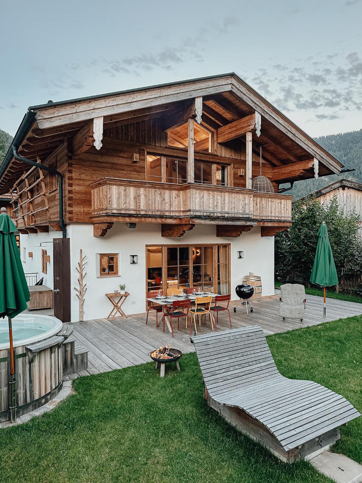 Villa Chalet Nordic Mit Privatem Whirlpool Und Sauna Bayrischzell Exterior foto