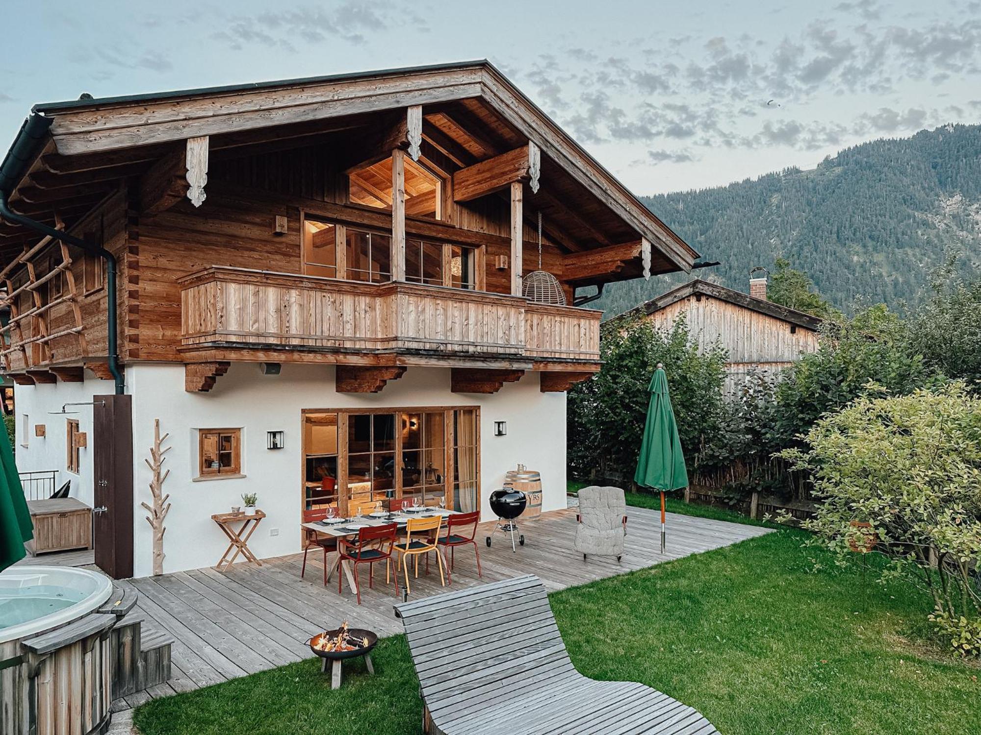 Villa Chalet Nordic Mit Privatem Whirlpool Und Sauna Bayrischzell Exterior foto